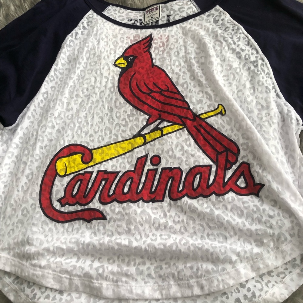 PINK Victoria Secret Cardinals top